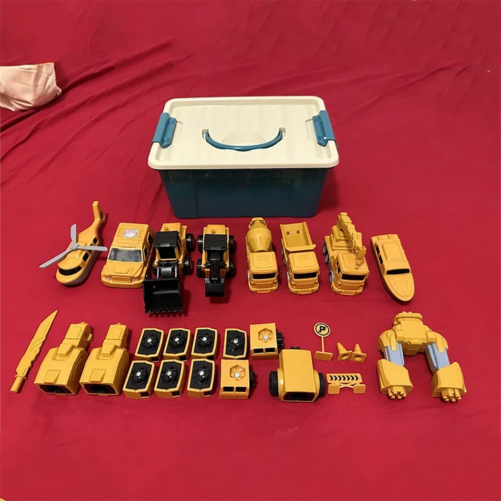 Jongens Speelgoed Transformer Vrachtwagen Duurzaam Plastic Multicolor 5