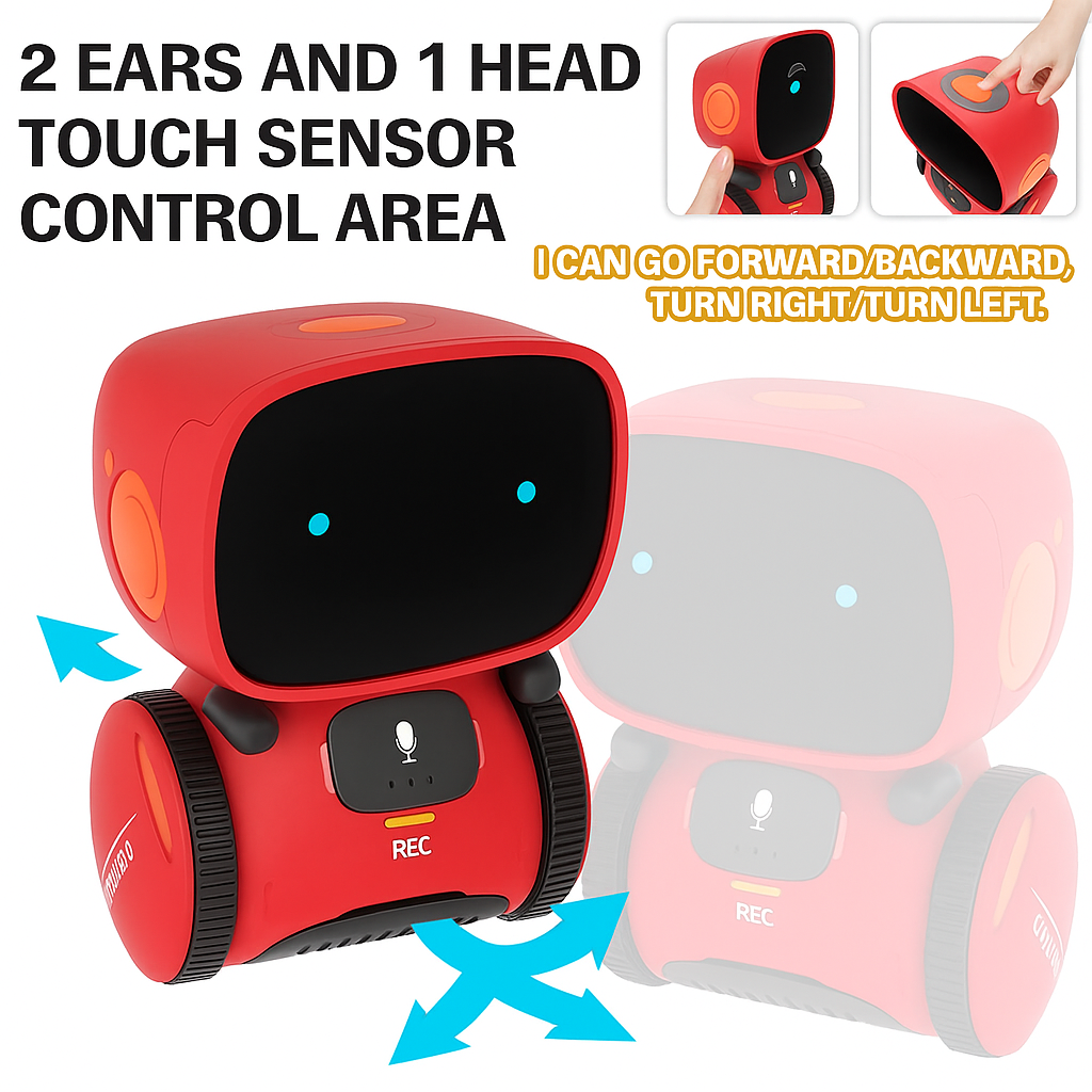 Kids Talking Robot Interactive Toy 4