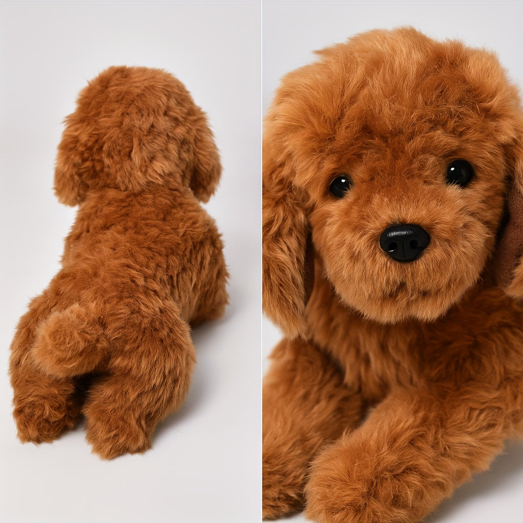 Kids' Plush Dog Toy Realistic Teddy Bear Soft Polyester 15.7 Inches 3