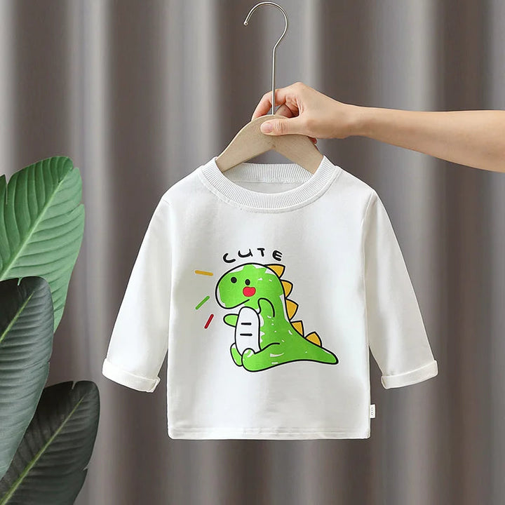 Kinder Dino Set 3-Delig Jongenskleding Katoen Met T-Shirt Broek En Accessoire 2