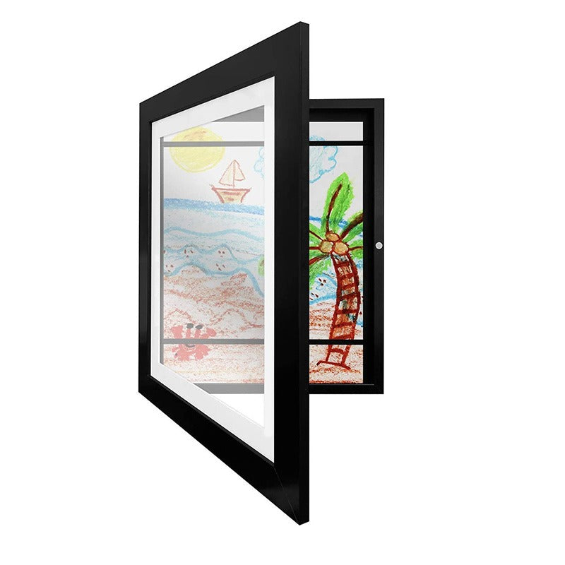 Kinder Kunstlijst Magnetisch Creatief Hout 35x26 cm Voor Kunstwerken 0