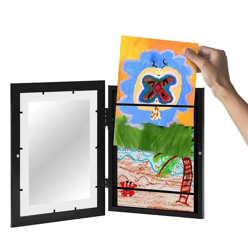 Kinder Kunstlijst Magnetisch Creatief Hout 35x26 cm Voor Kunstwerken 1