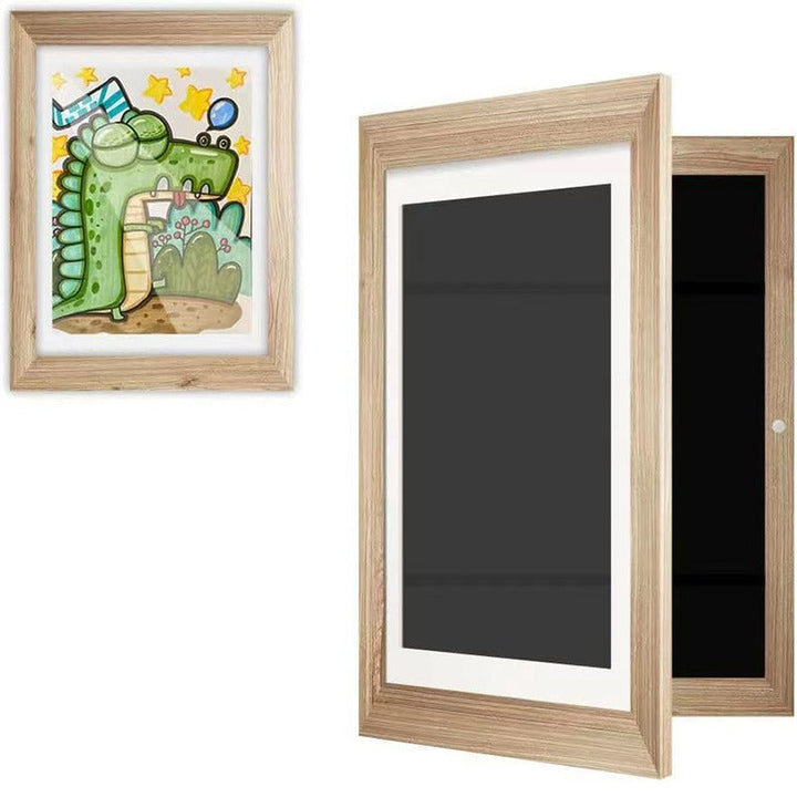 Kinder Kunstlijst Magnetisch Creatief Hout 35x26 cm Voor Kunstwerken 4