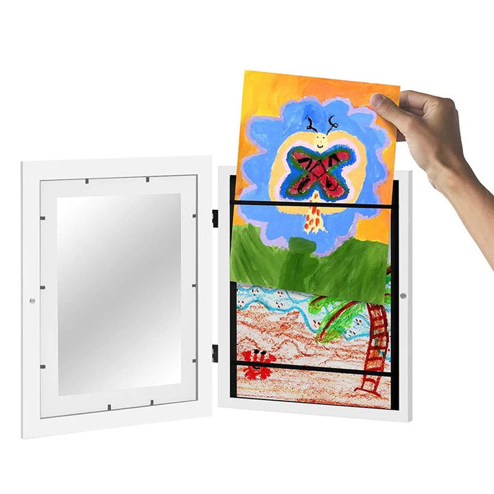 Kinder Kunstlijst Magnetisch Creatief Hout 35x26 cm Voor Kunstwerken 5