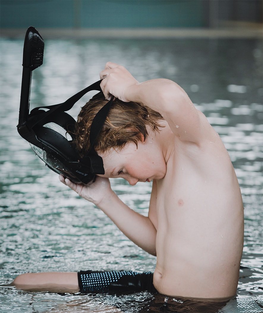 Kinder Snorkelmasker 180° Zicht Antilek Siliconen Waterdicht voor Avontuurlijke Ontdekkingen 2