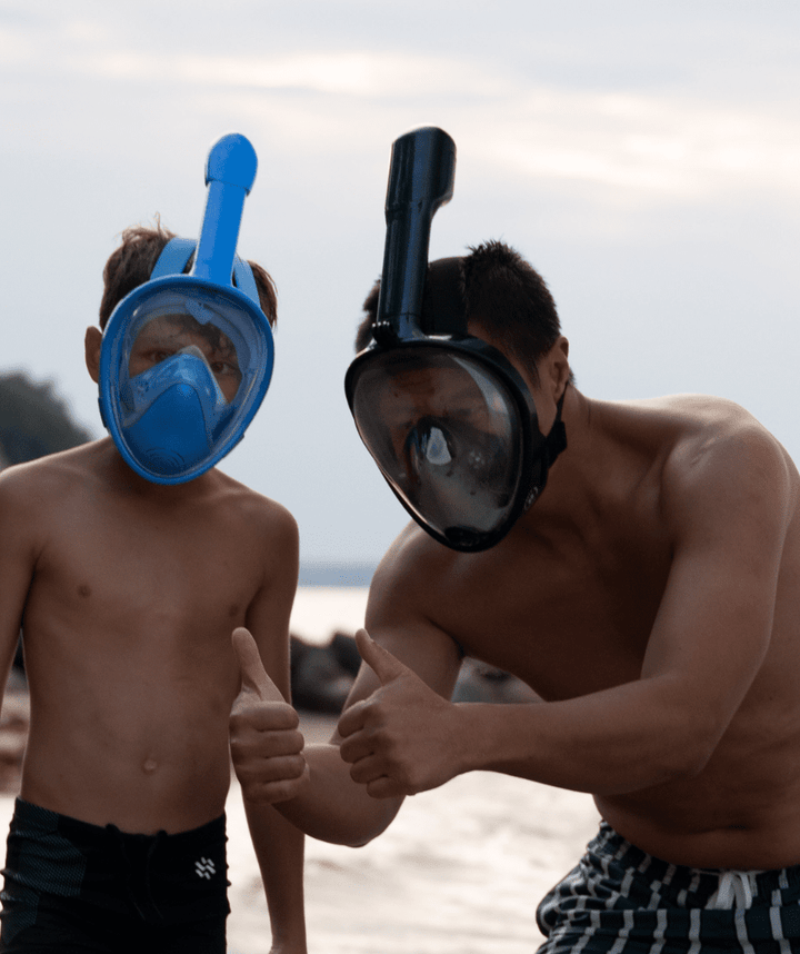 Kinder Snorkelmasker 180° Zicht Antilek Siliconen Waterdicht voor Avontuurlijke Ontdekkingen 3