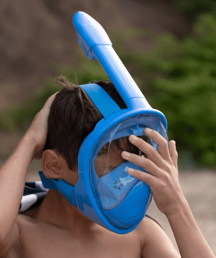 Kinder Snorkelmasker 180° Zicht Antilek Siliconen Waterdicht voor Avontuurlijke Ontdekkingen 4