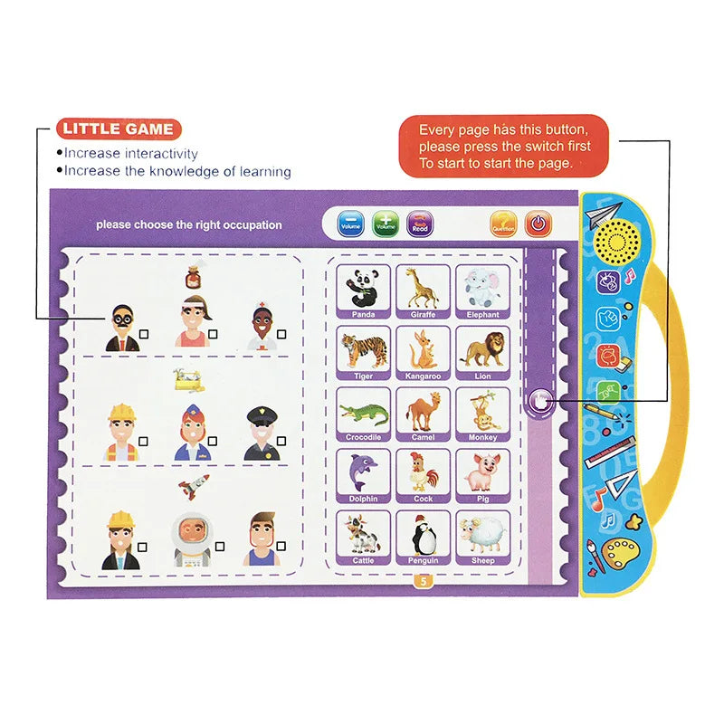 Kinderboek Educatief Muzikale Letters 32 Pagina's Hoogwaardig Papier Voor Kinderen 3-7 Jaar 1