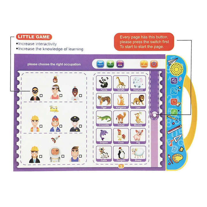 Kinderboek Educatief Muzikale Letters 32 Pagina's Hoogwaardig Papier Voor Kinderen 3-7 Jaar 1