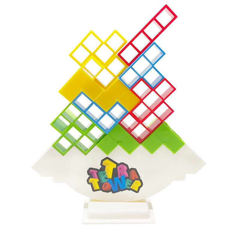 Kinderen Bouwspel Balance Puzzle Tower Creatief Educatief Plastic 3D Puzzel 0