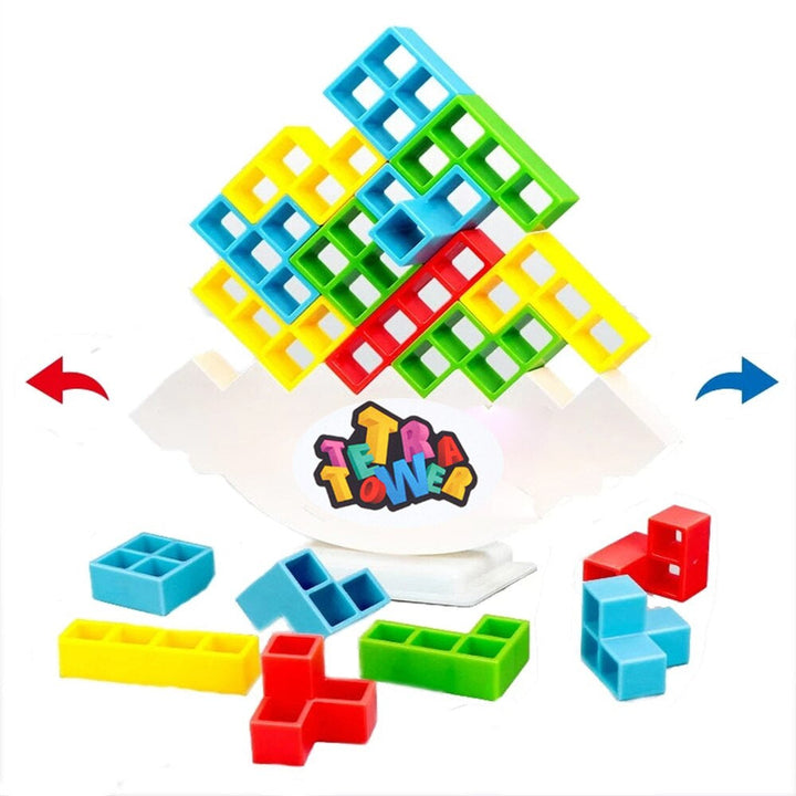 Kinderen Bouwspel Balance Puzzle Tower Creatief Educatief Plastic 3D Puzzel 2