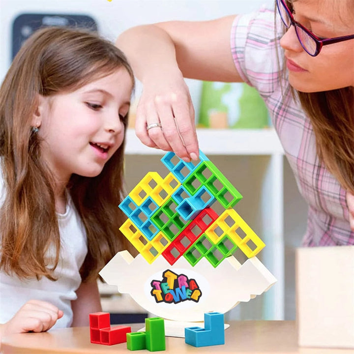 Kinderen Bouwspel Balance Puzzle Tower Creatief Educatief Plastic 3D Puzzel 3