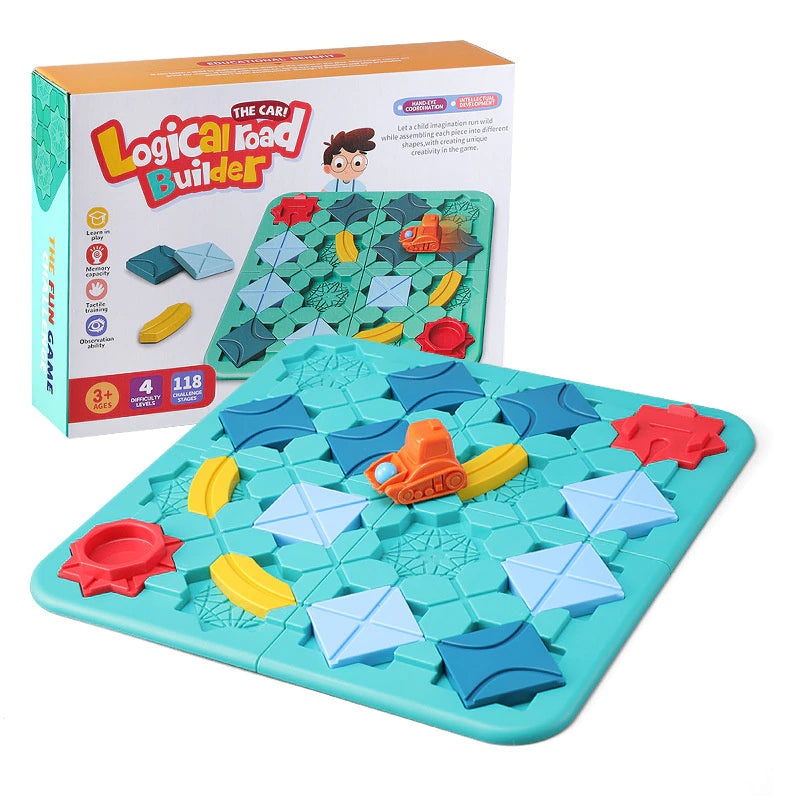 Kinderen Educatief Bouwspel Logische Wegenbouwer ABS 118 Levels 0