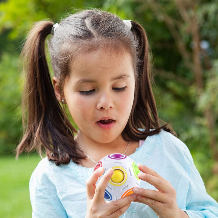 Kinderen Fidget Bal Educatief Stressvermindering ABS Kunststof 3