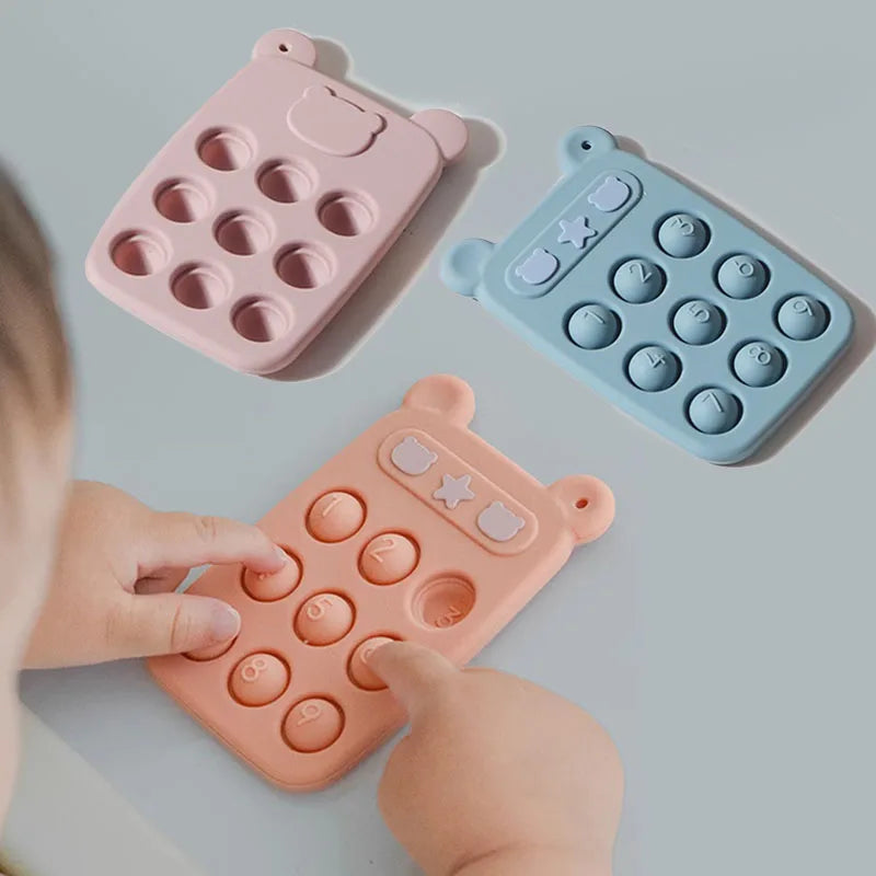 Kinderen Fidget Speelgoed Bijtring Multifunctioneel Siliconen Veilig en Duurzaam 1