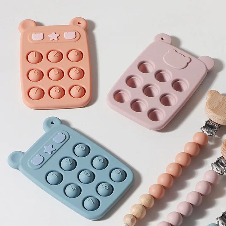 Kinderen Fidget Speelgoed Bijtring Multifunctioneel Siliconen Veilig en Duurzaam 6