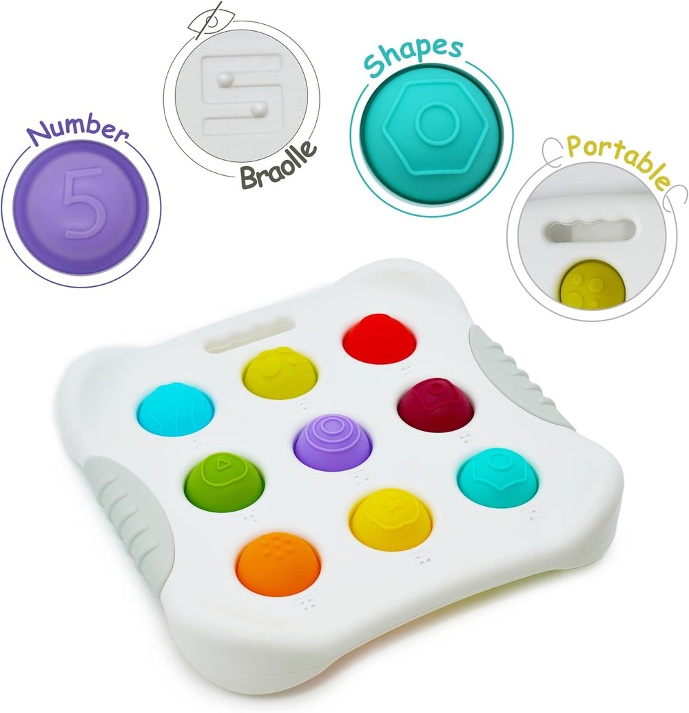 Kinderen Fidget Toy Druk Pop Speelgoed Educatief BPA-vrij Plastic 1