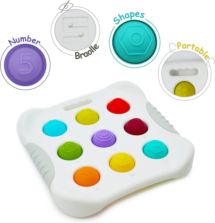 Kinderen Fidget Toy Druk Pop Speelgoed Educatief BPA-vrij Plastic 1