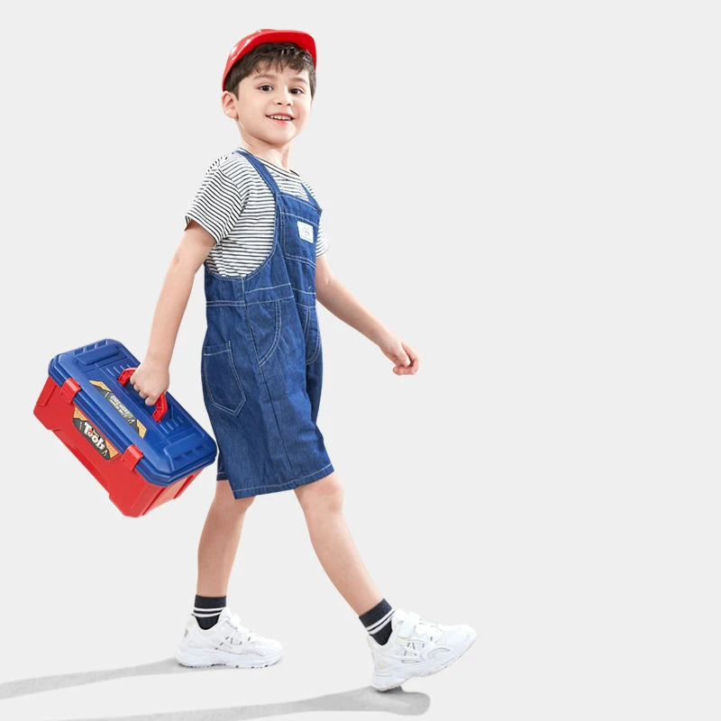 Kinderen Gereedschapskist Educatief Veilig Creatief Hoogwaardig ABS Kunststof 3
