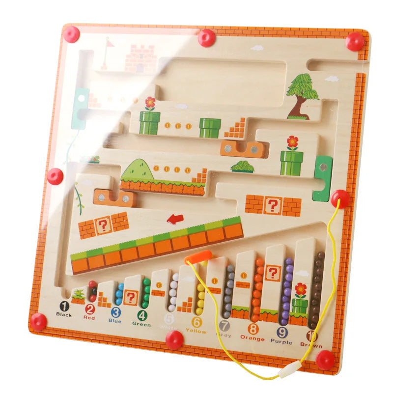 Kinderen Houten Magnetische Puzzel Creatief Leren 29.8 cm 0