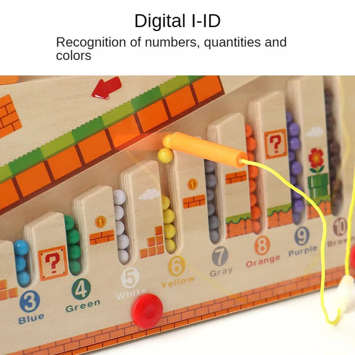Kinderen Houten Magnetische Puzzel Creatief Leren 29.8 cm 4