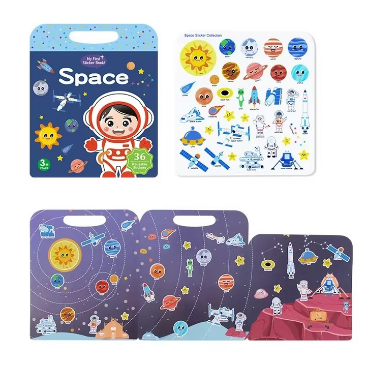 Kinderen Magnetisch Speelboek Creativiteit Stimuleren Plastic 23,5x28 cm 0