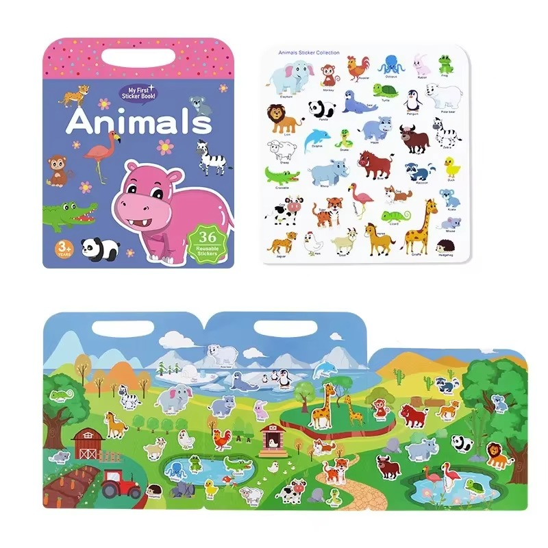 Kinderen Magnetisch Speelboek Creativiteit Stimuleren Plastic 23,5x28 cm 11