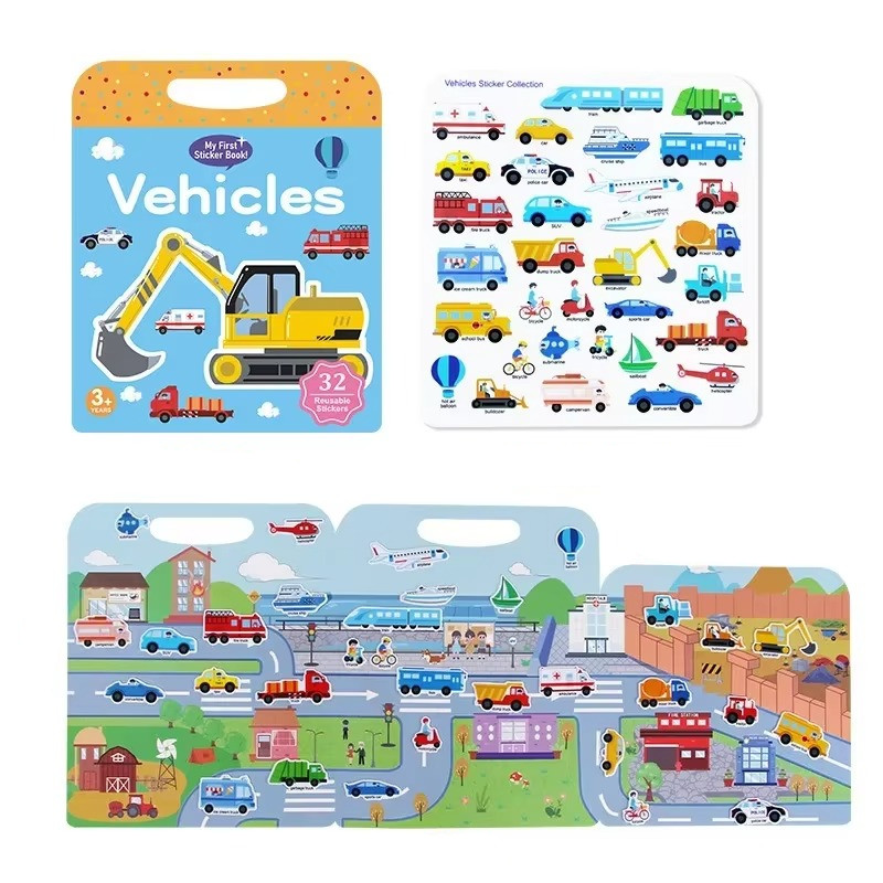 Kinderen Magnetisch Speelboek Creativiteit Stimuleren Plastic 23,5x28 cm 7