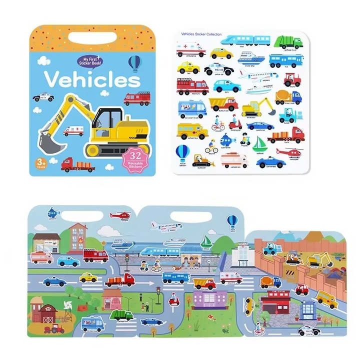 Kinderen Magnetisch Speelboek Creativiteit Stimuleren Plastic 23,5x28 cm 7