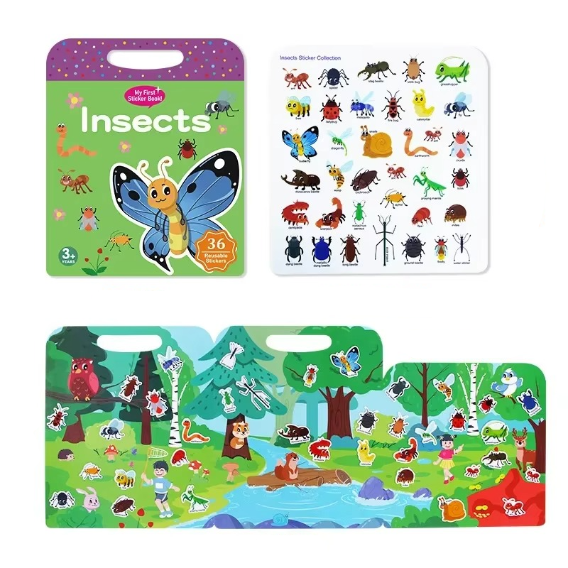 Kinderen Magnetisch Speelboek Creativiteit Stimuleren Plastic 23,5x28 cm 8