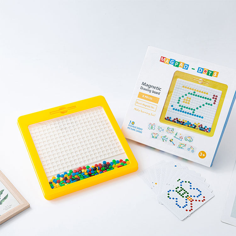 Kinderen Magnetisch Tekenbord Creatief Veilig BPA-vrij 30x30 cm Met Magnetische Pen 0