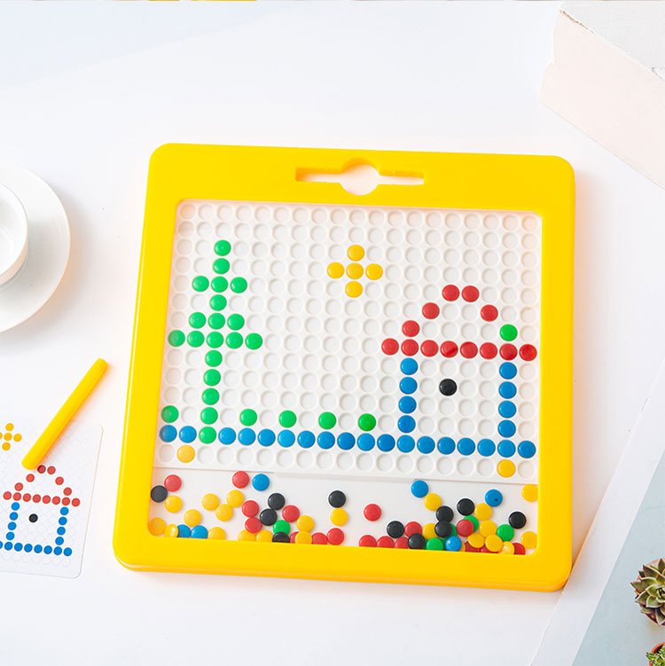 Kinderen Magnetisch Tekenbord Creatief Veilig BPA-vrij 30x30 cm Met Magnetische Pen 1