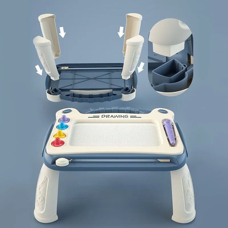 Kinderen Magnetisch Tekenbord Educatief Creatief Plastic 16x23.5x30 cm 7