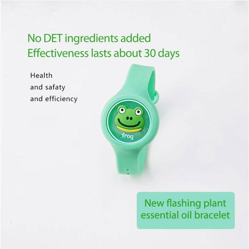 Kinderen Muggenarmband Natuurlijke Bescherming BPA-vrij Siliconen 7