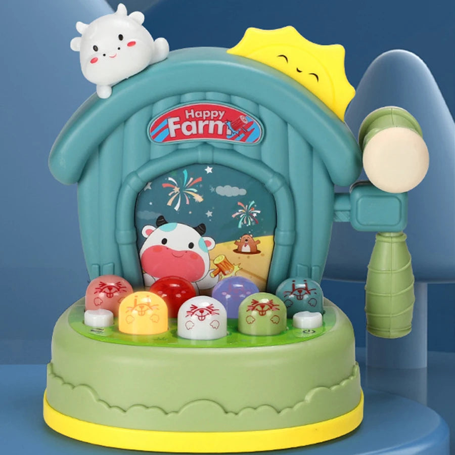 Kinderen Muzikaal Mollenjacht Spel Interactief Speelgoed Kunststof Multicolor 0