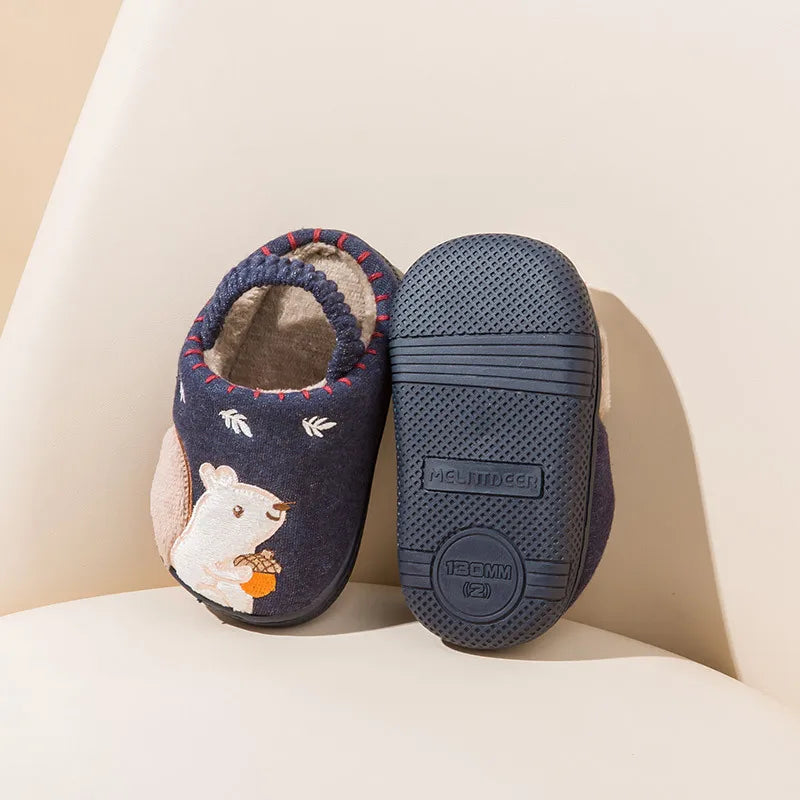 Kinderen Pantoffels Cartoon Design Warm Antislip Softmateriaal 0