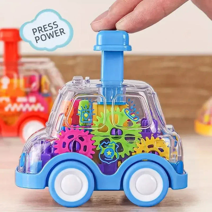 Kinderen Speelgoedauto Push & Go Duurzaam Kunststof Meerkleurig 2