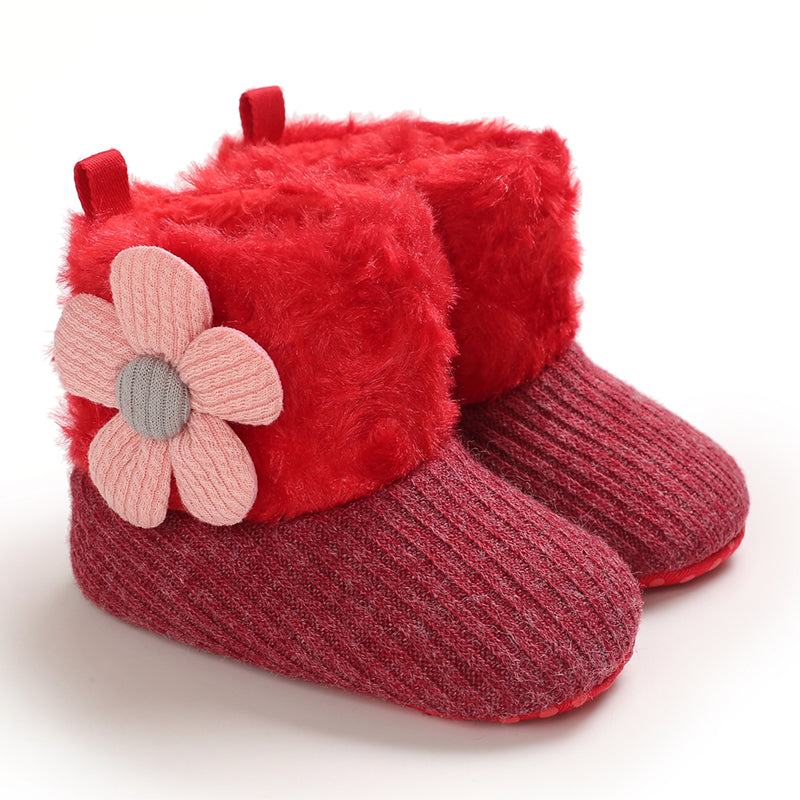 Kinderen Winterschoenen Antislip Warm Katoen voor Baby's Pluche Binnenkant 1