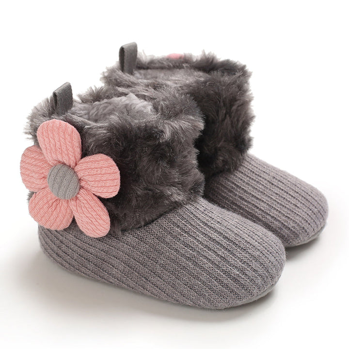 Kinderen Winterschoenen Antislip Warm Katoen voor Baby's Pluche Binnenkant 12