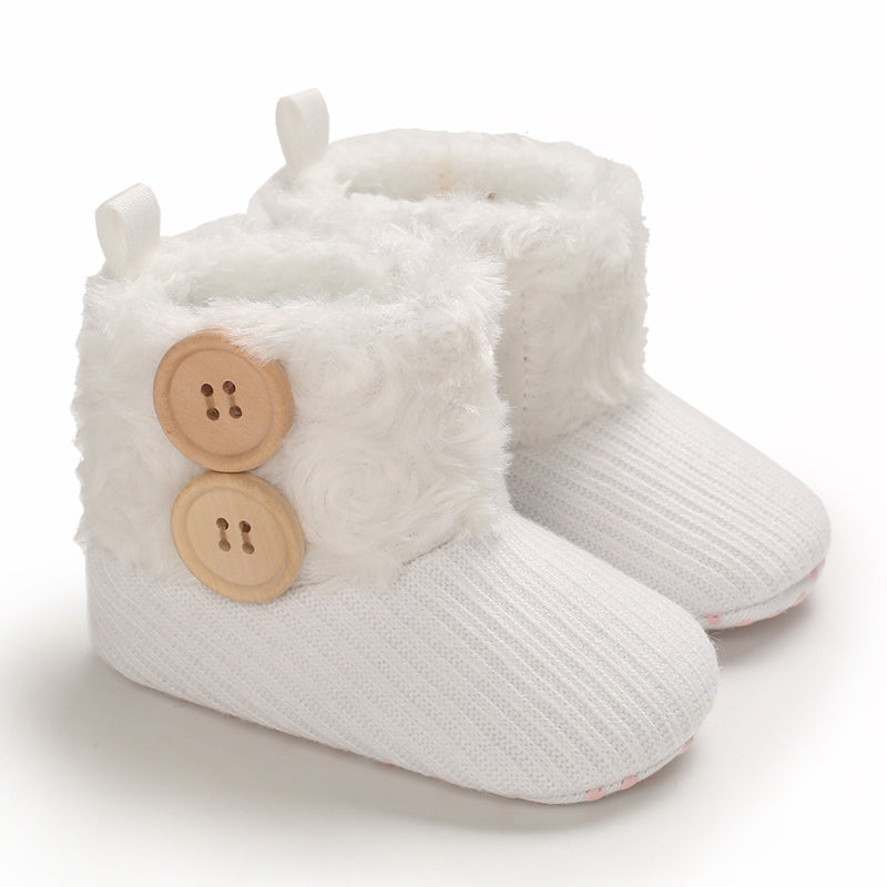 Kinderen Winterschoenen Antislip Warm Katoen voor Baby's Pluche Binnenkant 18