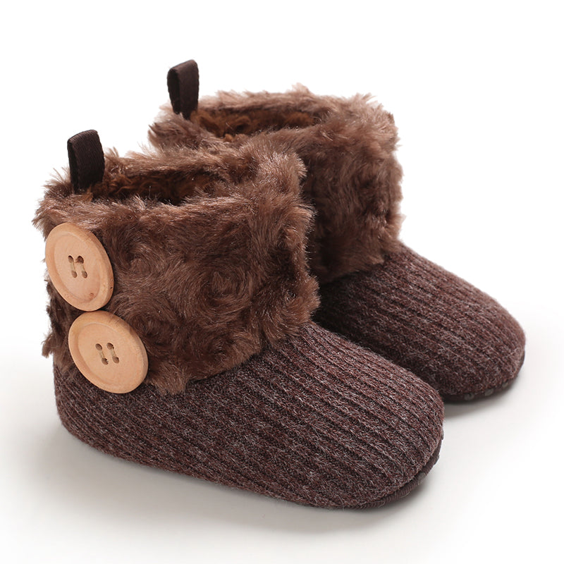 Kinderen Winterschoenen Antislip Warm Katoen voor Baby's Pluche Binnenkant 3