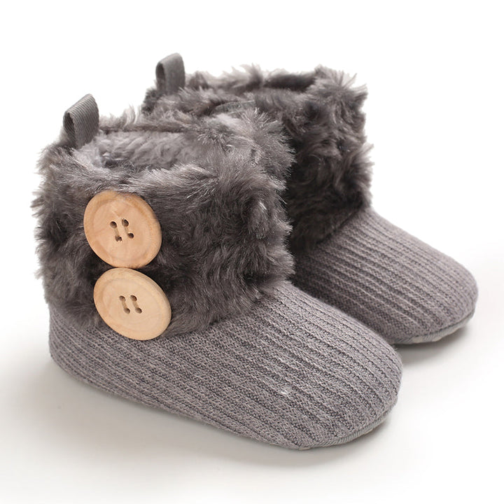 Kinderen Winterschoenen Antislip Warm Katoen voor Baby's Pluche Binnenkant 5