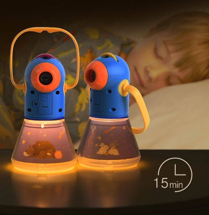Kinderen Zaklamp Projector Kleurrijke Verhalen Plastic Veilig voor Kinderen 3