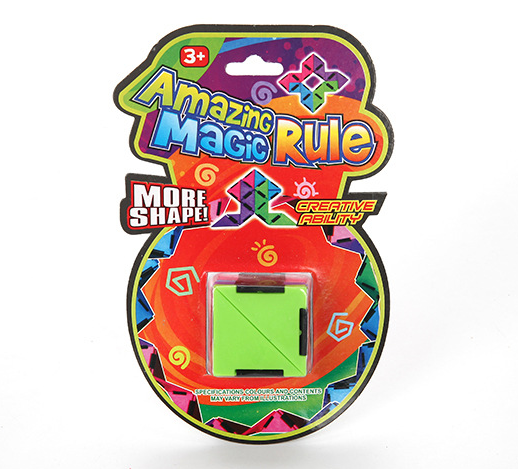 Kinderen's Hinge Puzzle Creatief Speelgoed Beweegbare Scharnieren Plastic 0