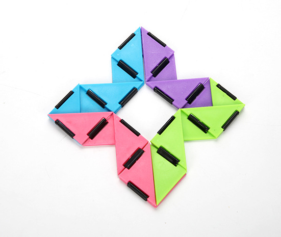 Kinderen's Hinge Puzzle Creatief Speelgoed Beweegbare Scharnieren Plastic 4