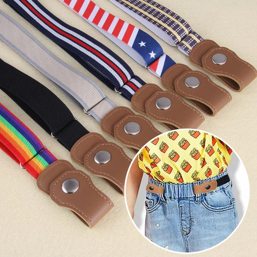 Kinderriem Verstelbaar Elastisch Comfortabel Duurzaam Polyester 3 cm 1