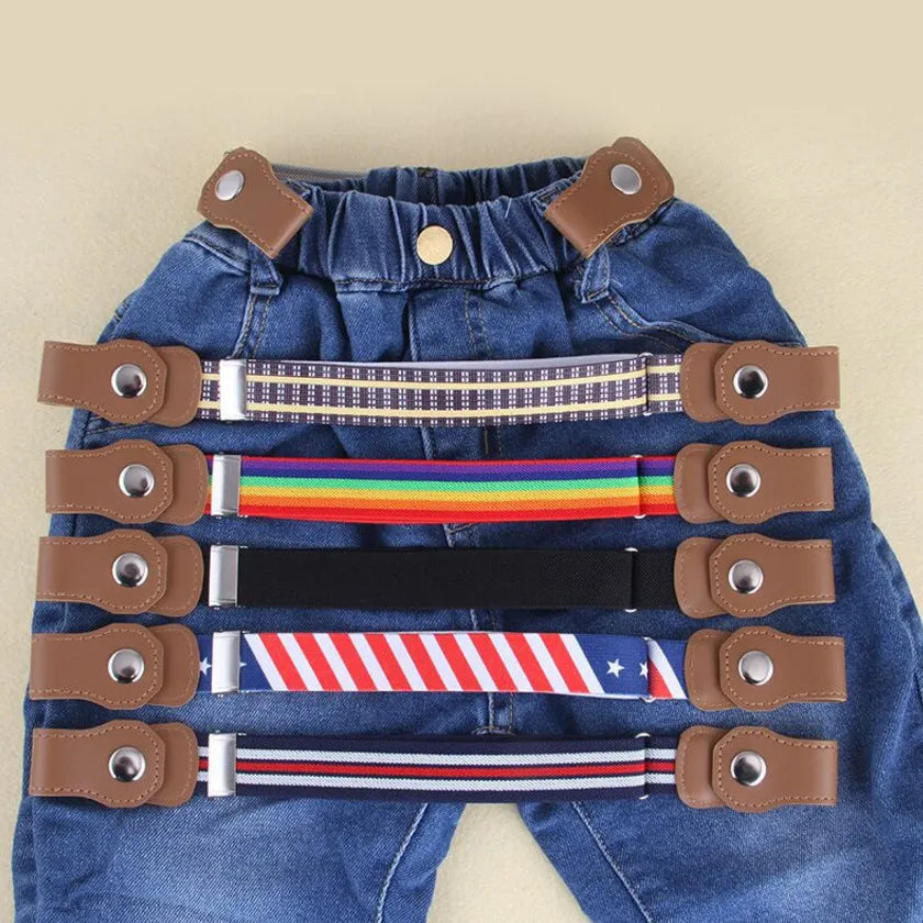 Kinderriem Verstelbaar Elastisch Comfortabel Duurzaam Polyester 3 cm 2