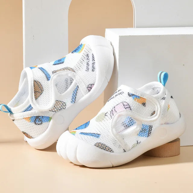 Kindersandalen met Antislip Zool en Ademend Mesh - Gemakkelijk Instappen voor Kinderen, Maten 24-30, Meerdere Kleuren 0