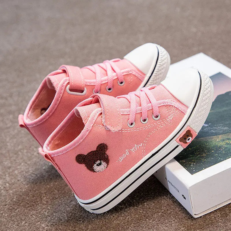 Kindersneakers Ademend Lichtgewicht Antislip Met Versterkte Neus Mesh Rubber 0
