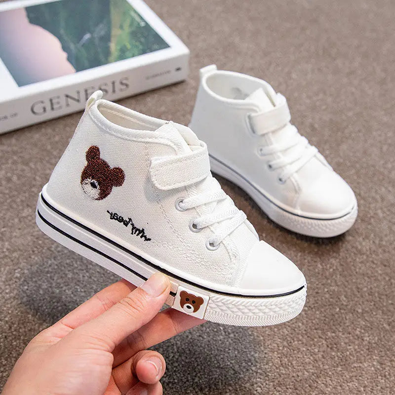 Kindersneakers Ademend Lichtgewicht Antislip Met Versterkte Neus Mesh Rubber 1